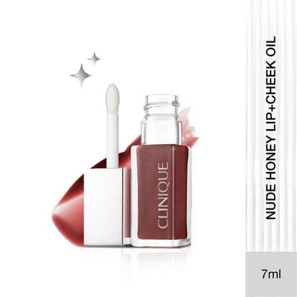 Clinique Pop Lip + Cheek Oil - Nude Honey