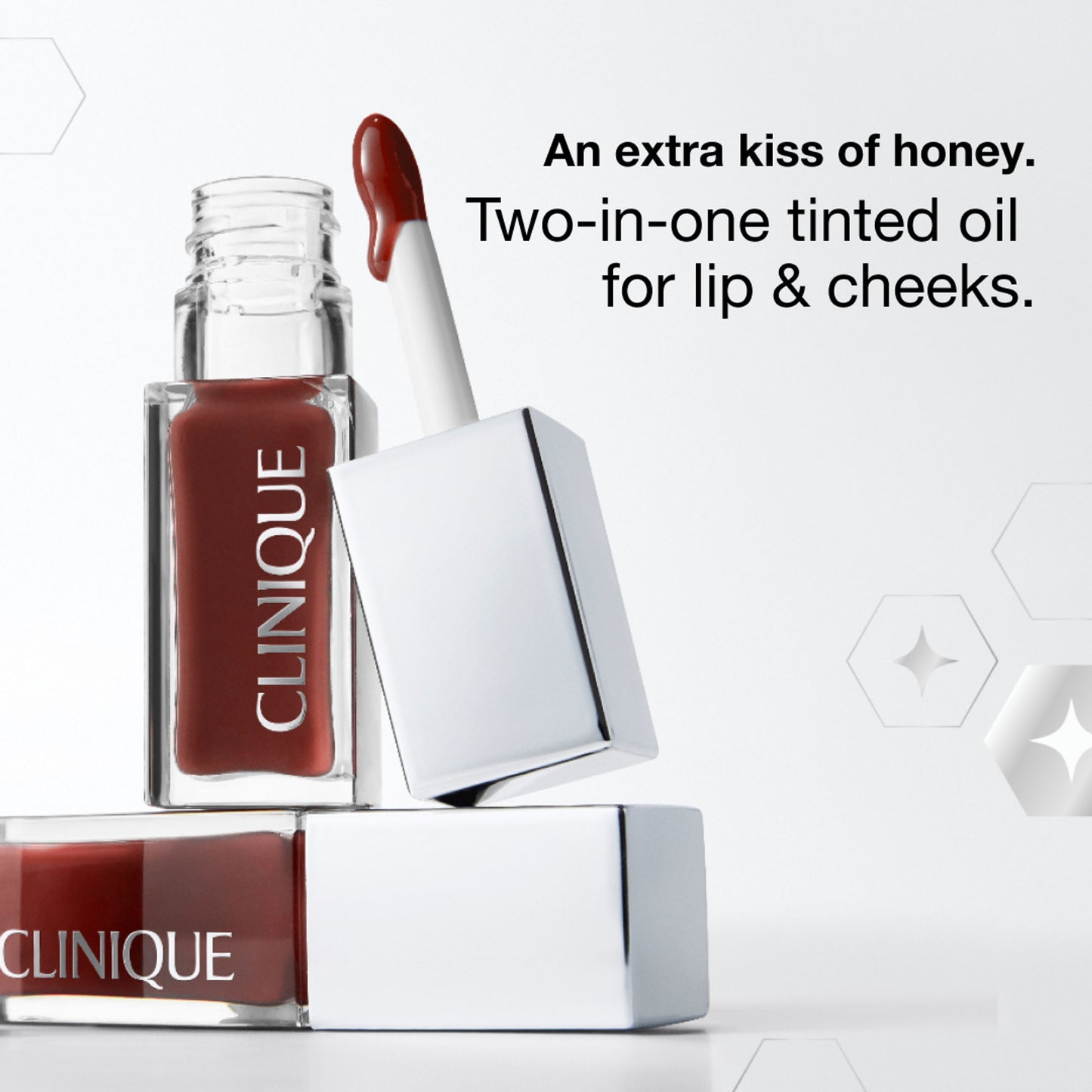 Clinique Pop Lip + Cheek Oil - Nude Honey
