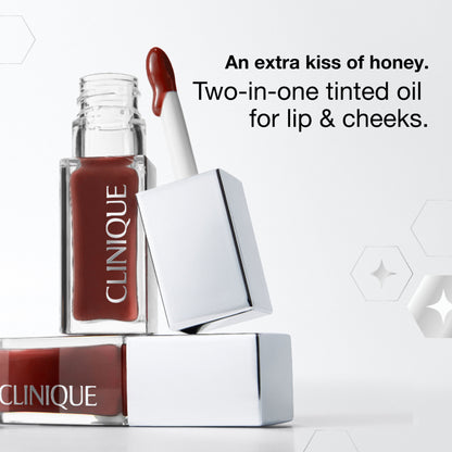 Clinique Pop Lip + Cheek Oil - Nude Honey