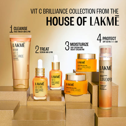 Lakme Vitamin C Brilliance Night Cream With Vitamin C, Healthy, Glowing Skin