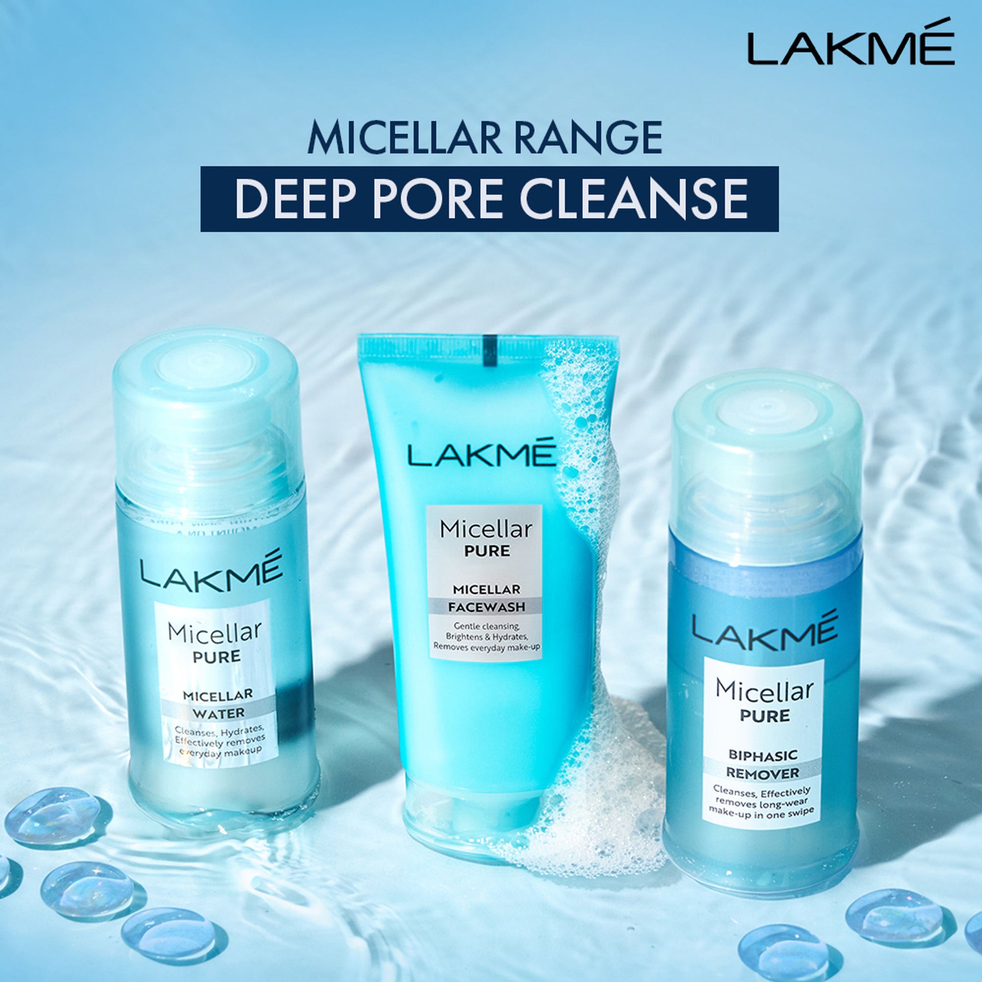 Lakme Micellar Water For Make-Up Removal
