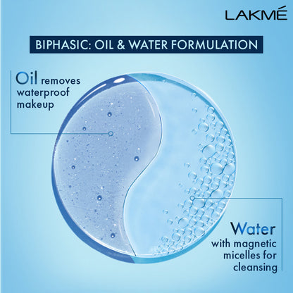 Lakme Micellar Water Biphasic Make Up Remover