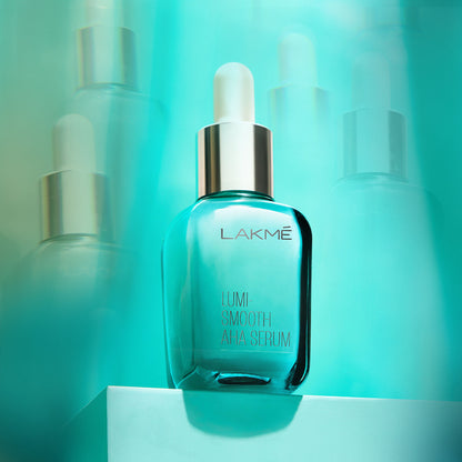 Lakme 8% AHA-BHA-PHA+ Complex Lumi Smooth Serum For Luminous Skin 1.5% Salicylic Acid & Lactic Acid