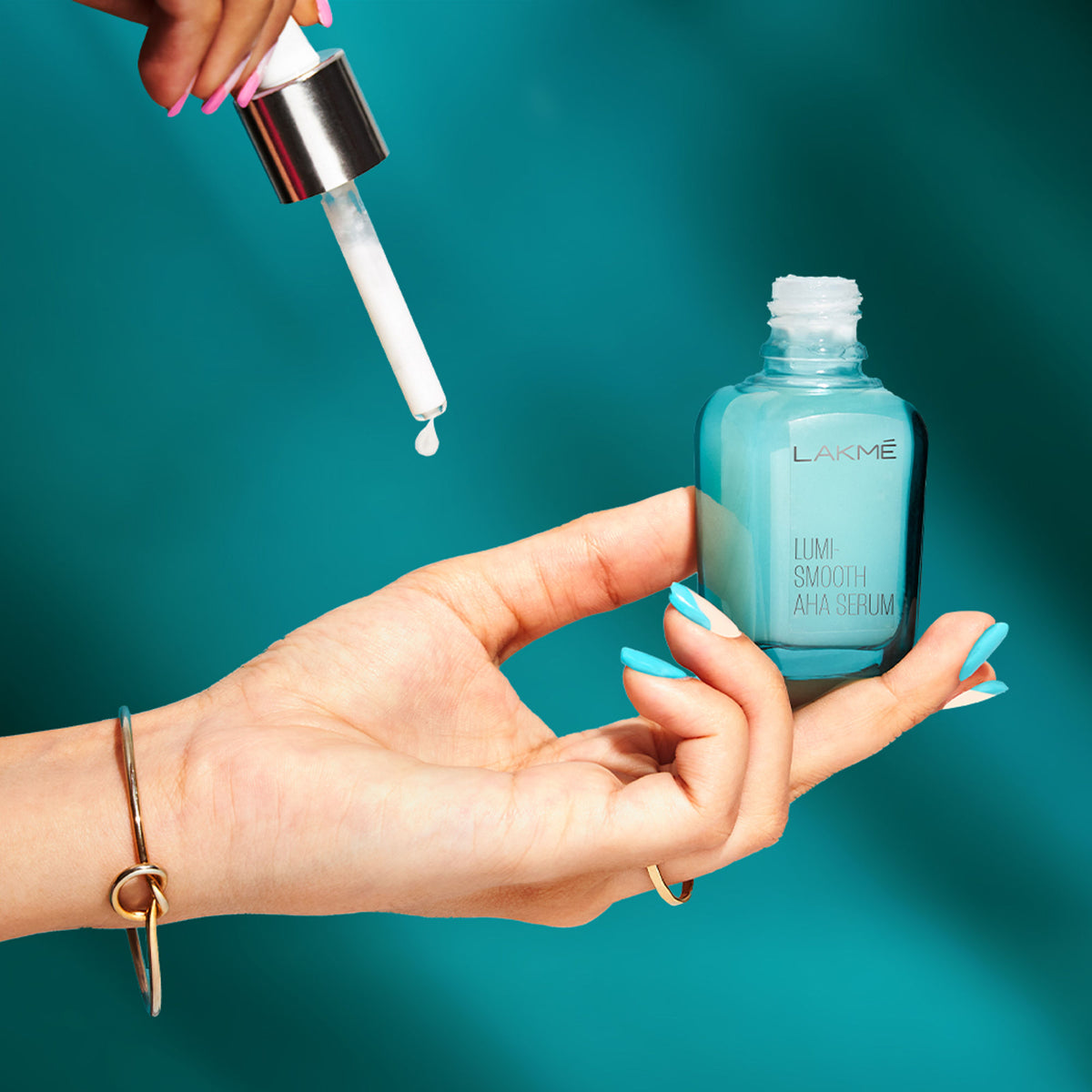 Lakme 8% AHA-BHA-PHA+ Complex Lumi Smooth Serum For Luminous Skin 1.5% Salicylic Acid & Lactic Acid