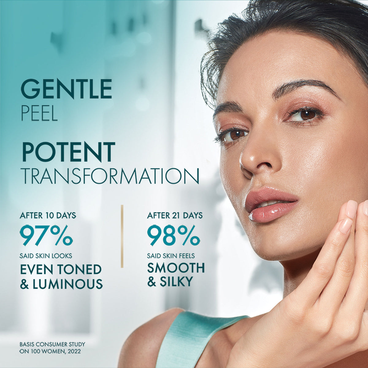 Lakme 8% AHA-BHA-PHA+ Complex Lumi Smooth Serum For Luminous Skin 1.5% Salicylic Acid & Lactic Acid