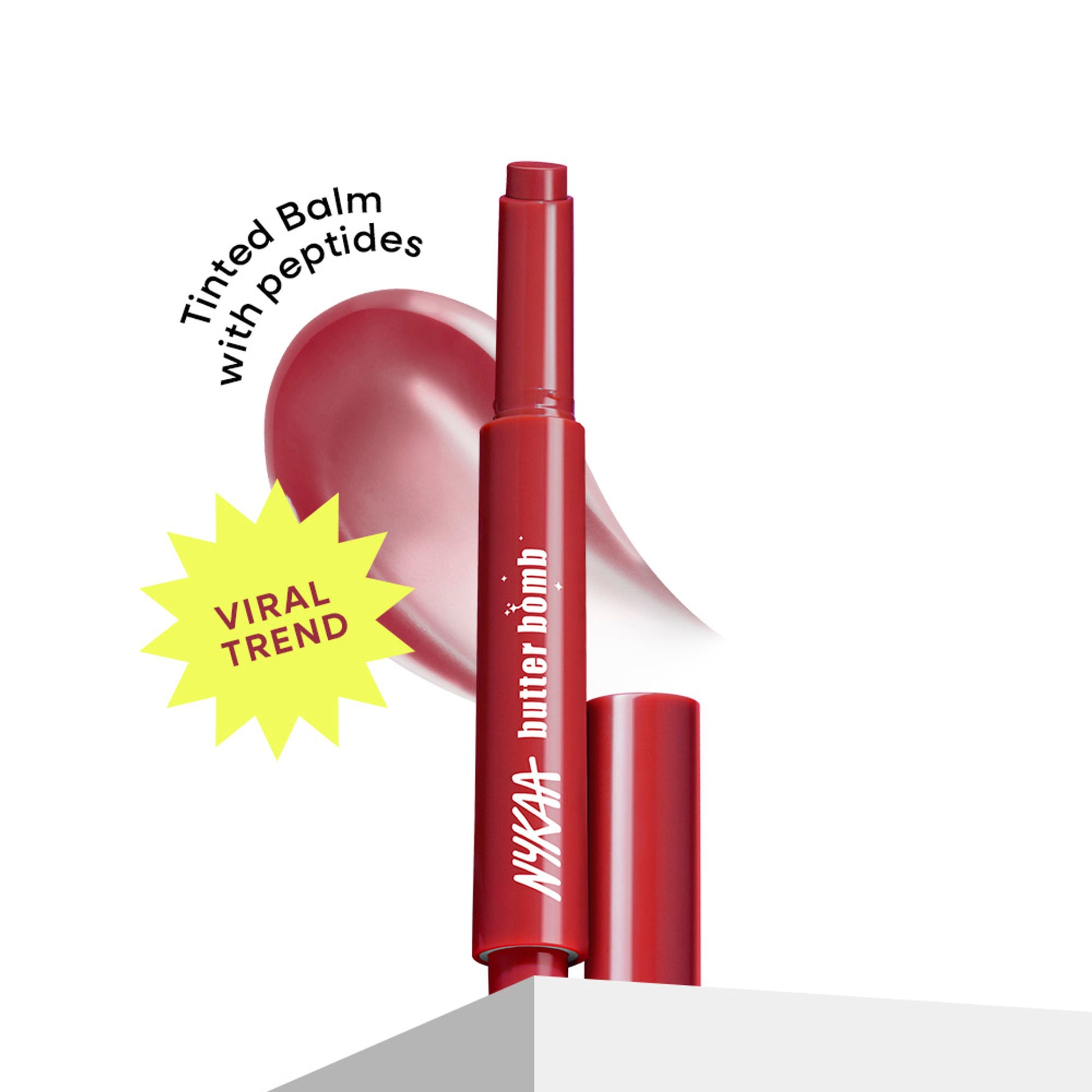 Nykaa Cosmetics Peptide Butter Bomb Lip Balm - Bub