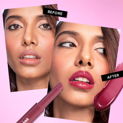 Nykaa Cosmetics Peptide Butter Bomb Lip Balm - Mine