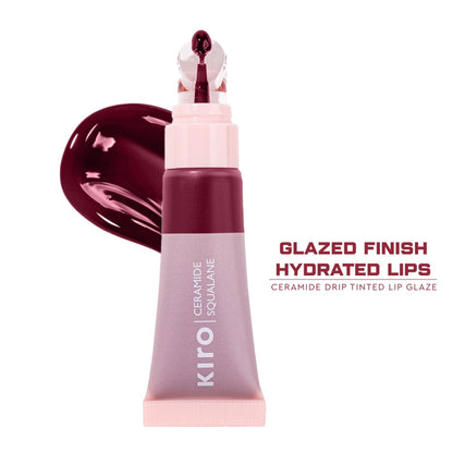 KIRO Ceramide Drip Tinted Lip Glaze - Berry Ganache