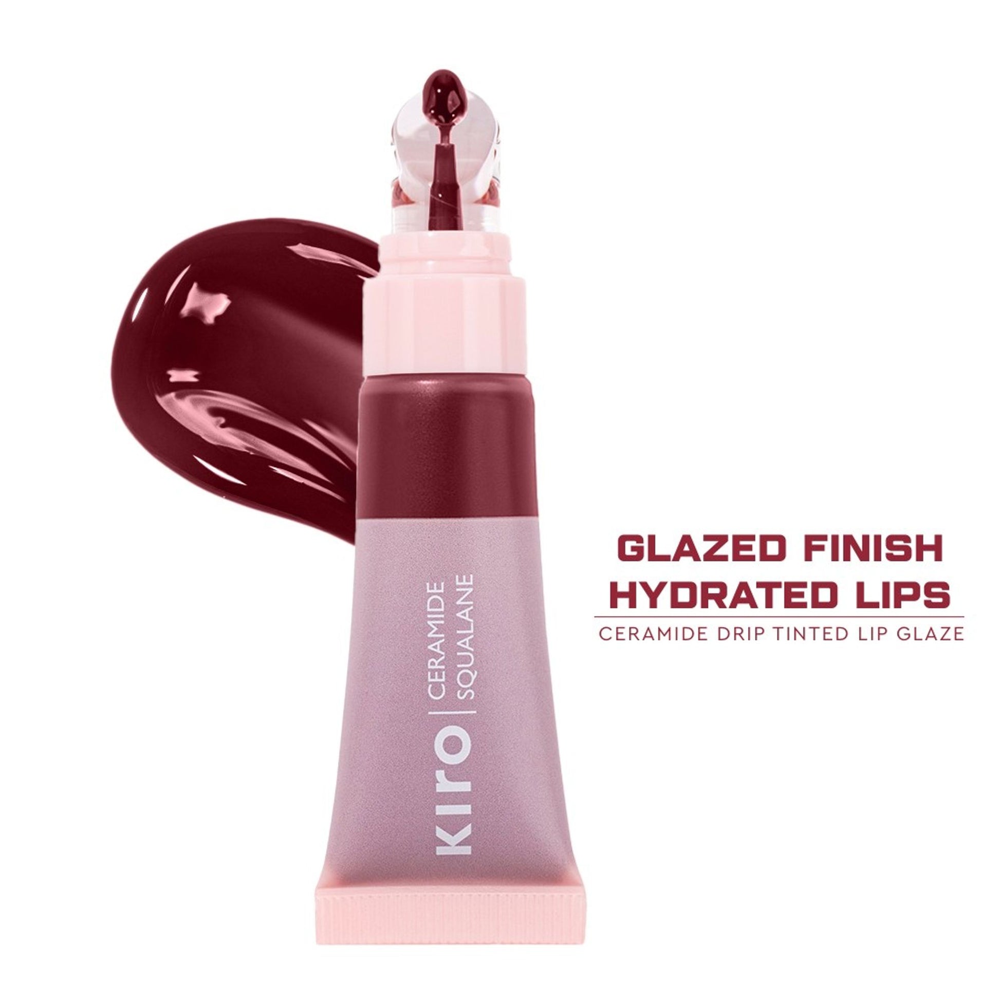 KIRO Ceramide Drip Tinted Lip Glaze - Plum Delight