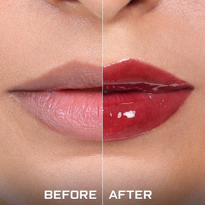 KIRO Ceramide Drip Tinted Lip Glaze - Plum Delight