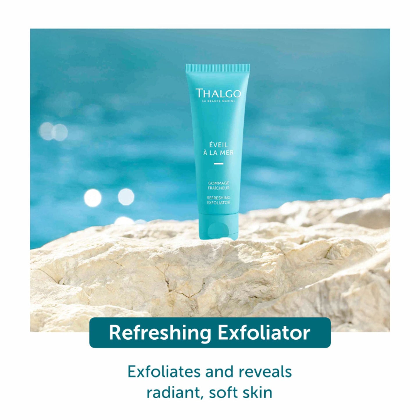 Thalgo Refreshing Exfoliator - A Gel-Based Face Scrub For Normal To Combination Skin