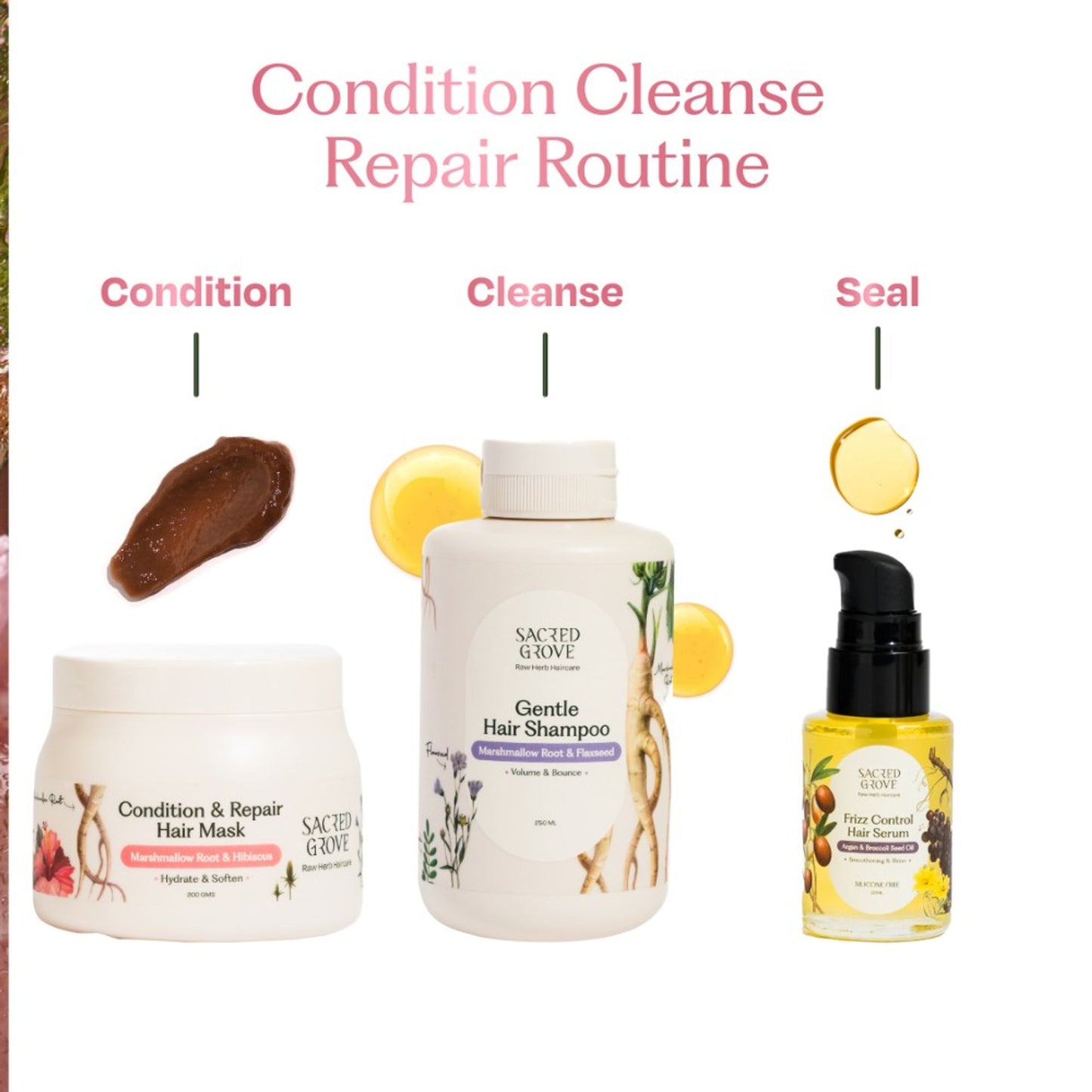 Sacred Grove Deep Conditioning Hair Mask Hair Mask For Dry And Frizzy Hair Repair & Hydrating Mask