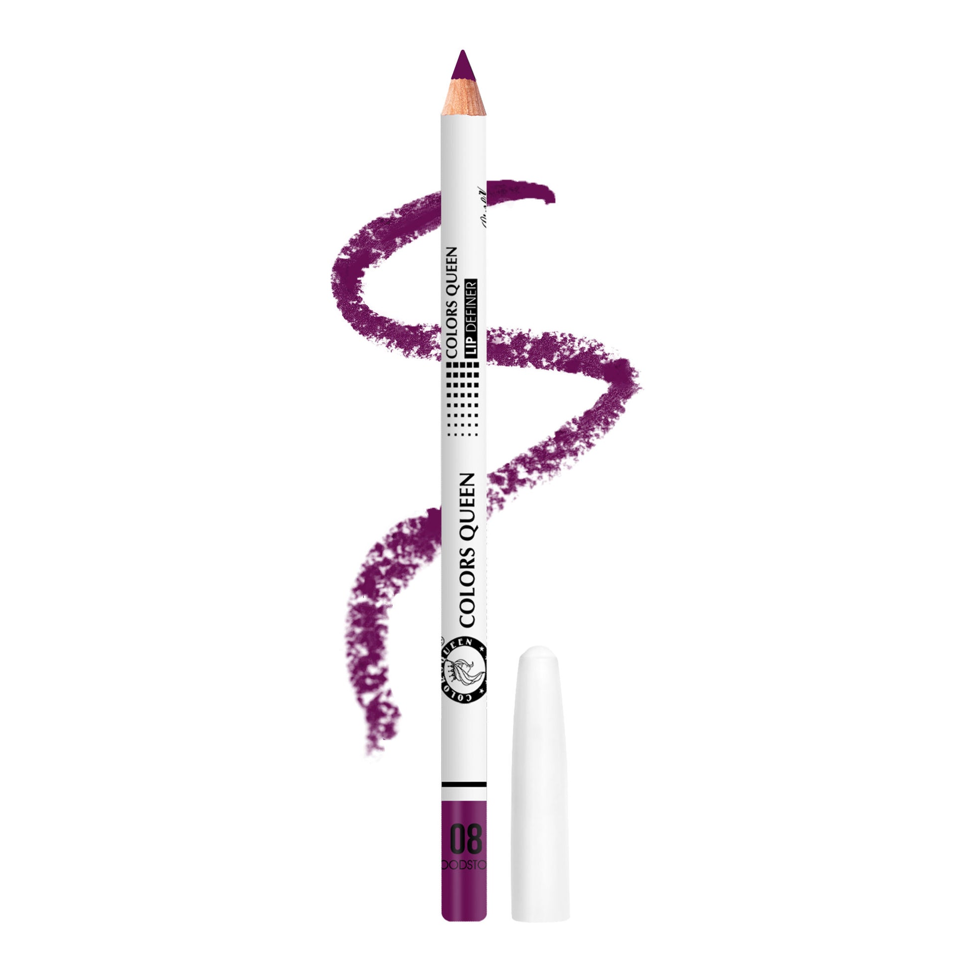 Colors Queen Lip Definer Pencil - 08 Wood Stock