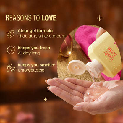 Plum BodyLovin’ Petals On The Rocks Shower Gel, Renewing & Reviving, Citrus Floral Fragrance
