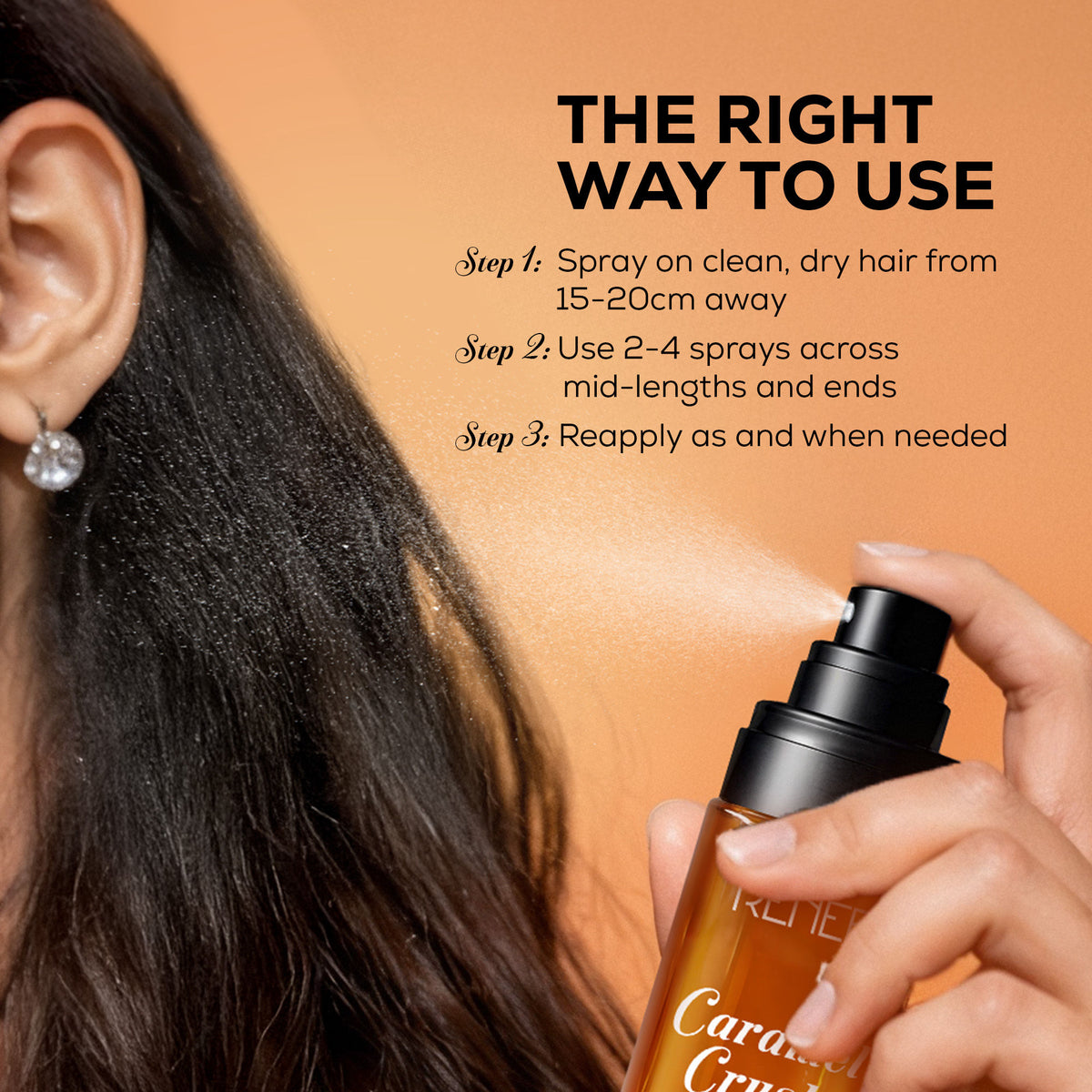 Renee Cosmetics Caramel Crush Hair Perfume