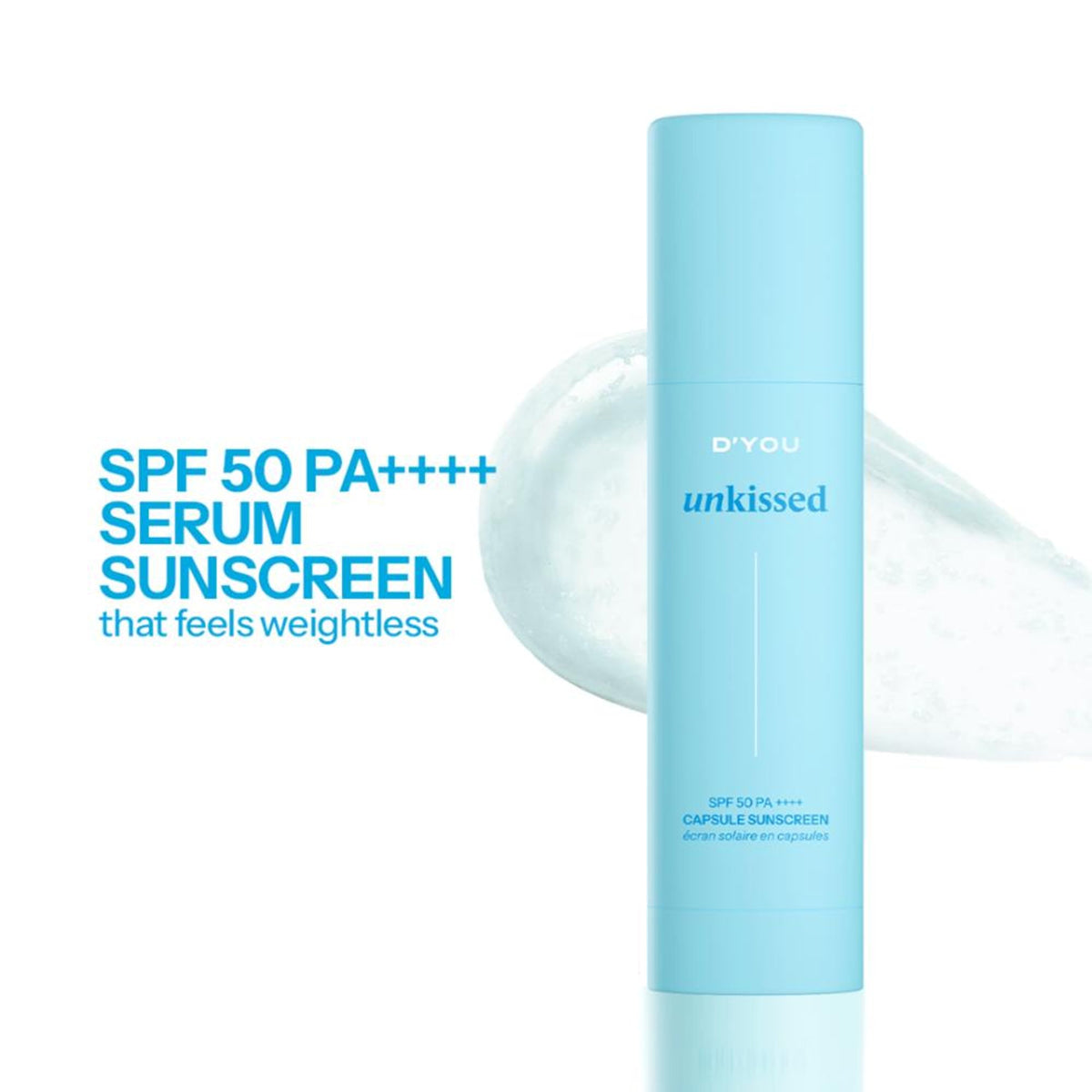 d'you Unkissed Serum Sunscreen SPF 70+ & PA++++ Mini