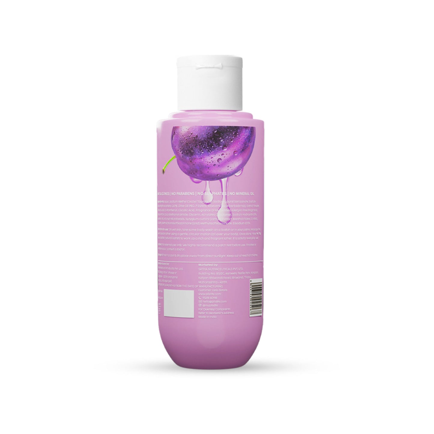 Plix 2% Salicylic Acid Body Wash For Body Acne, Deeply Exfoliating Dead Skin Cells, Moisturizes Skin