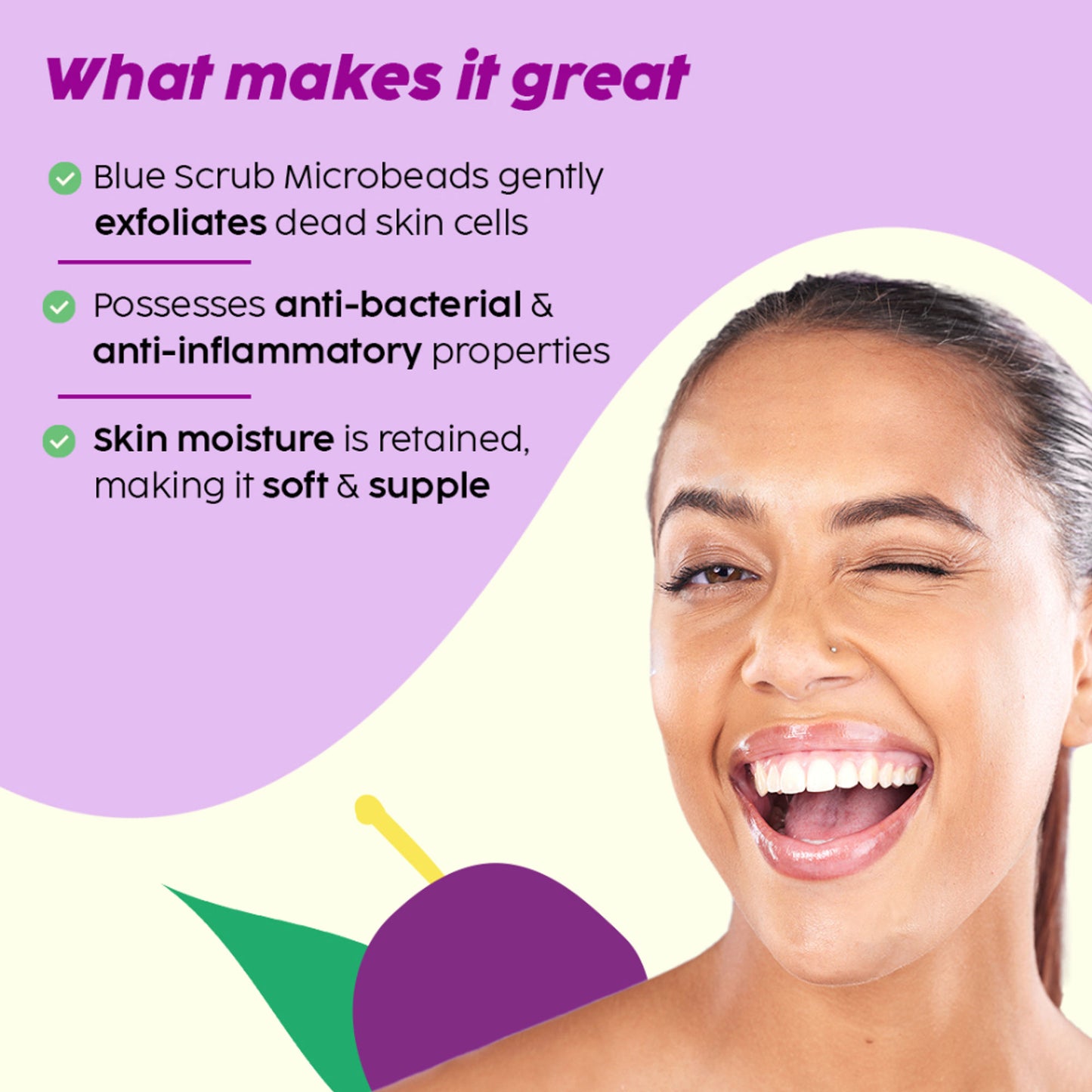 Plix 2% Salicylic Acid Body Wash For Body Acne, Deeply Exfoliating Dead Skin Cells, Moisturizes Skin