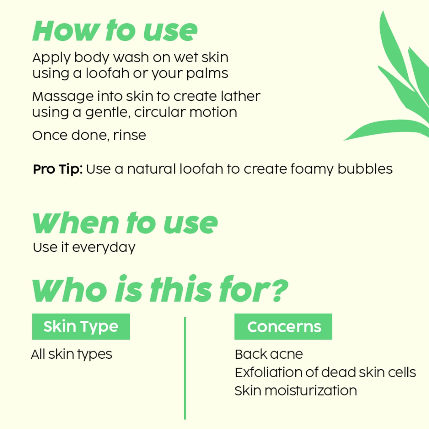 Plix 2% Salicylic Acid Body Wash For Body Acne, Deeply Exfoliating Dead Skin Cells, Moisturizes Skin