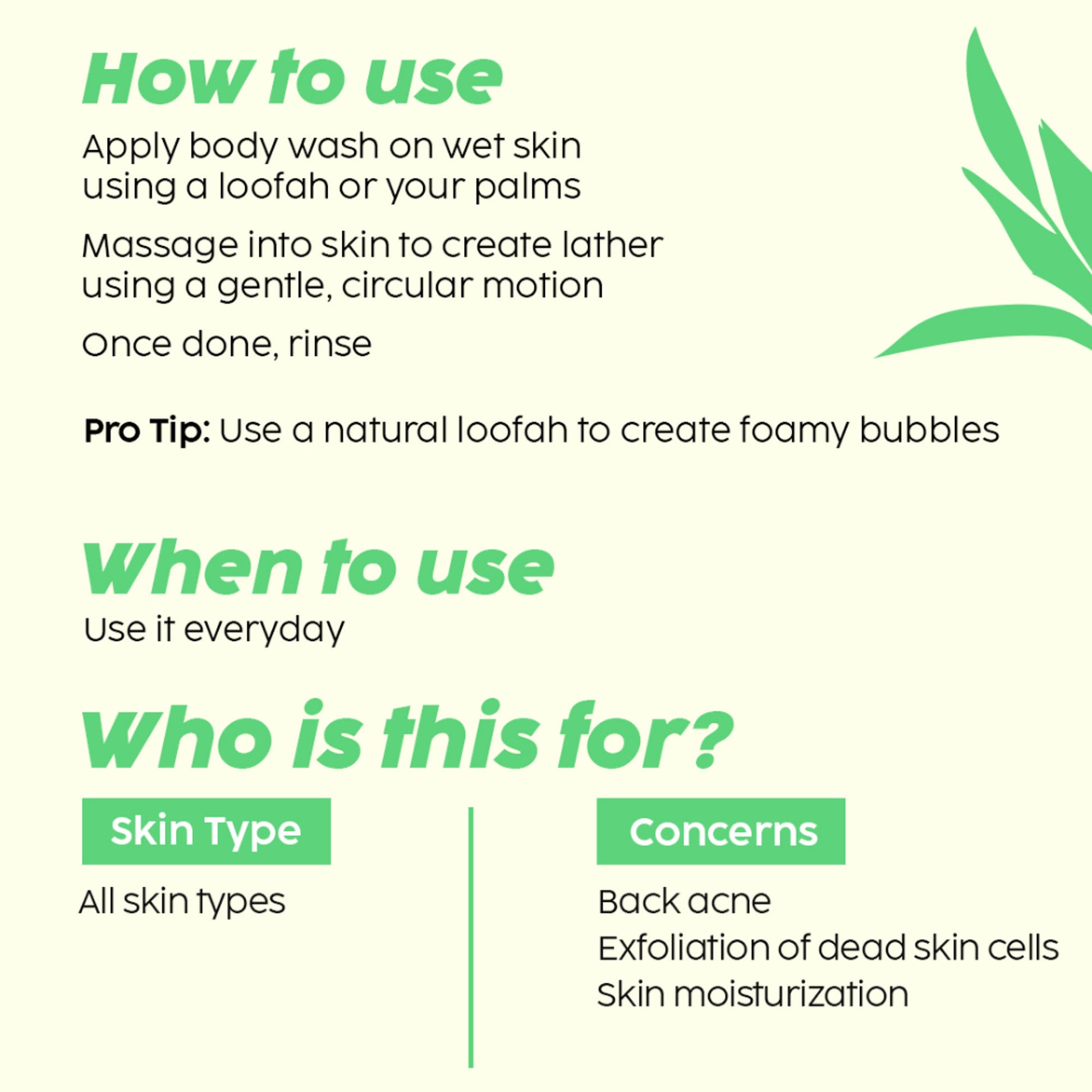 Plix 2% Salicylic Acid Body Wash For Body Acne, Deeply Exfoliating Dead Skin Cells, Moisturizes Skin