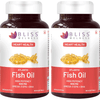 Bliss Welness Heart Health Arctic Fish Oil High Potency Omega-3 Softgel Capsule