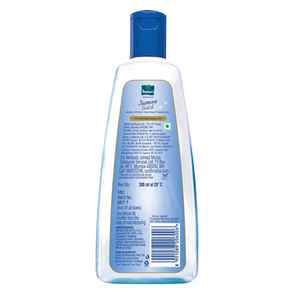 Parachute Advansed Jasmine Gold Coconut Hair Oil, Vitamin-E, Super Shiny Hair, Non-sticky