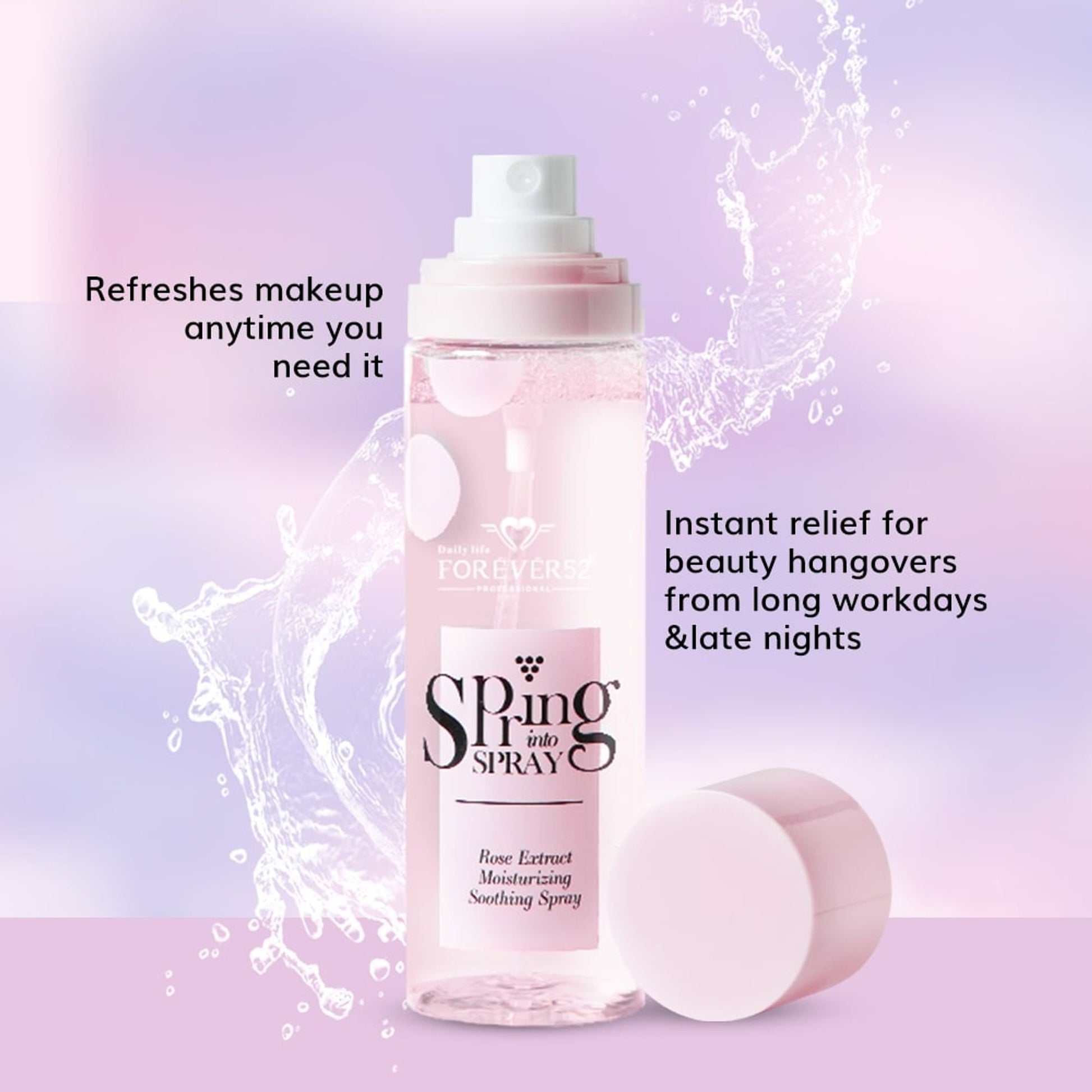 Daily Life Forever52 Rose Extract Moisturizing Soothing Spray