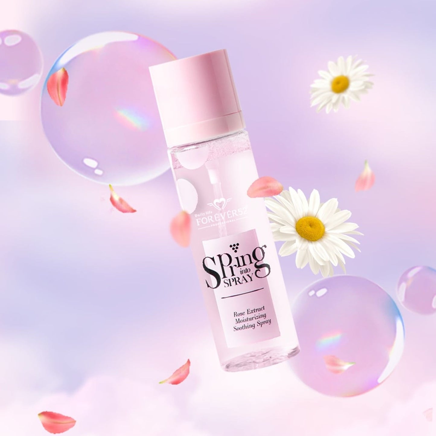Daily Life Forever52 Rose Extract Moisturizing Soothing Spray
