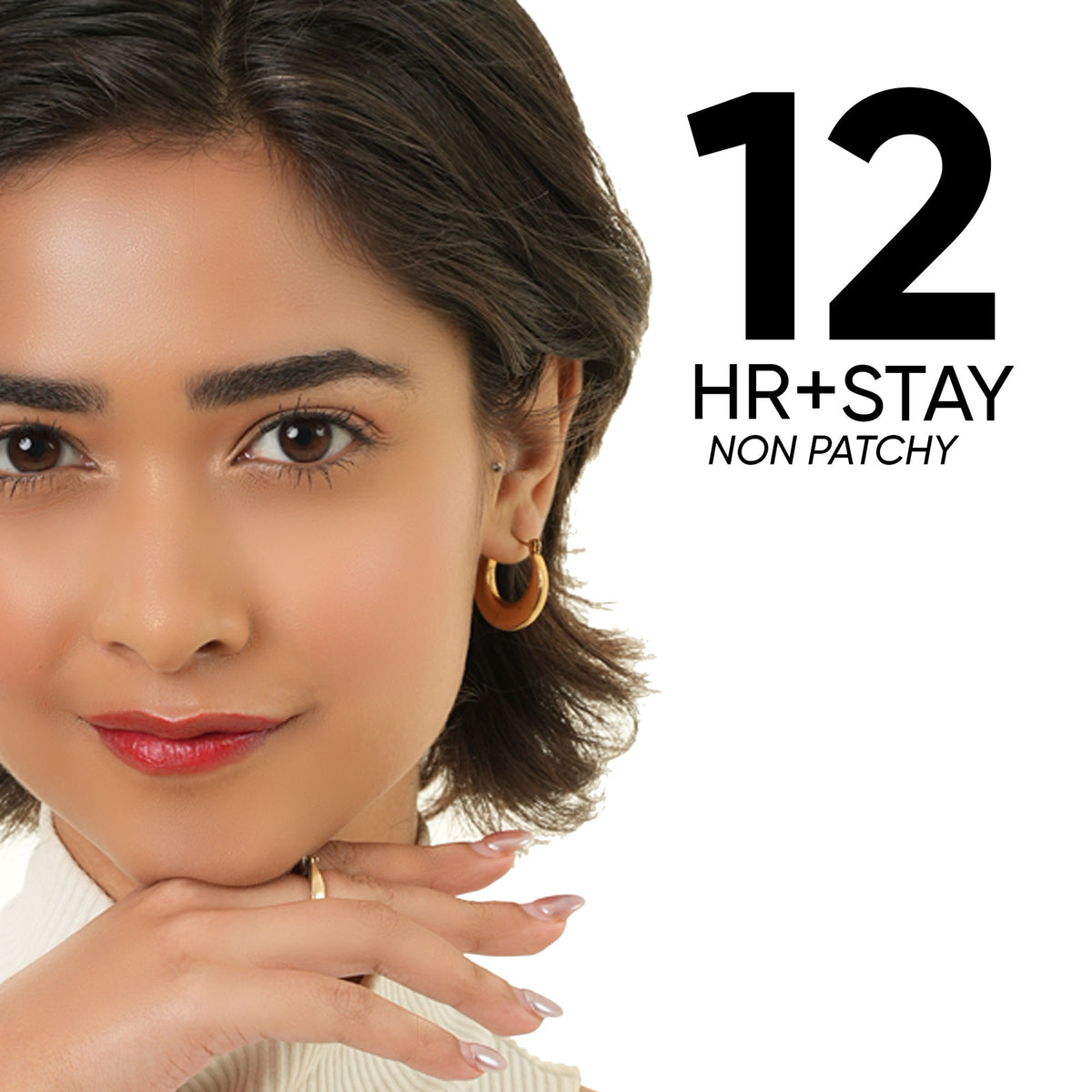 Flossy Cosmetics Lip and Cheek Tint with niacinamide and watermelon extract, featuring a vibrant, natural-looking color.