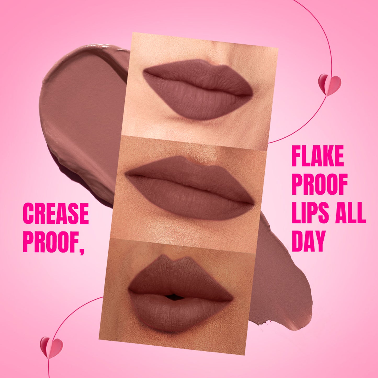 Elle 18 Matte Max Long Lasting Liquid Lipstick, With Hyaluronic Acid - Nude Blossom - Nude Spice