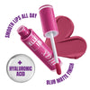 Elle 18 Matte Max Long Lasting Liquid Lipstick, With Hyaluronic Acid - Nude Blossom - Pink Peony