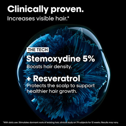 L’Oréal Professionnel Serioxyl Advanced Hair Growth Serum, Stemoxydine 5% & Resveratrol