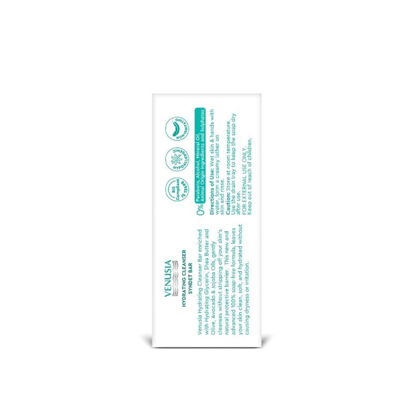 Venusia Hydrating Cleanser Syndet Bar