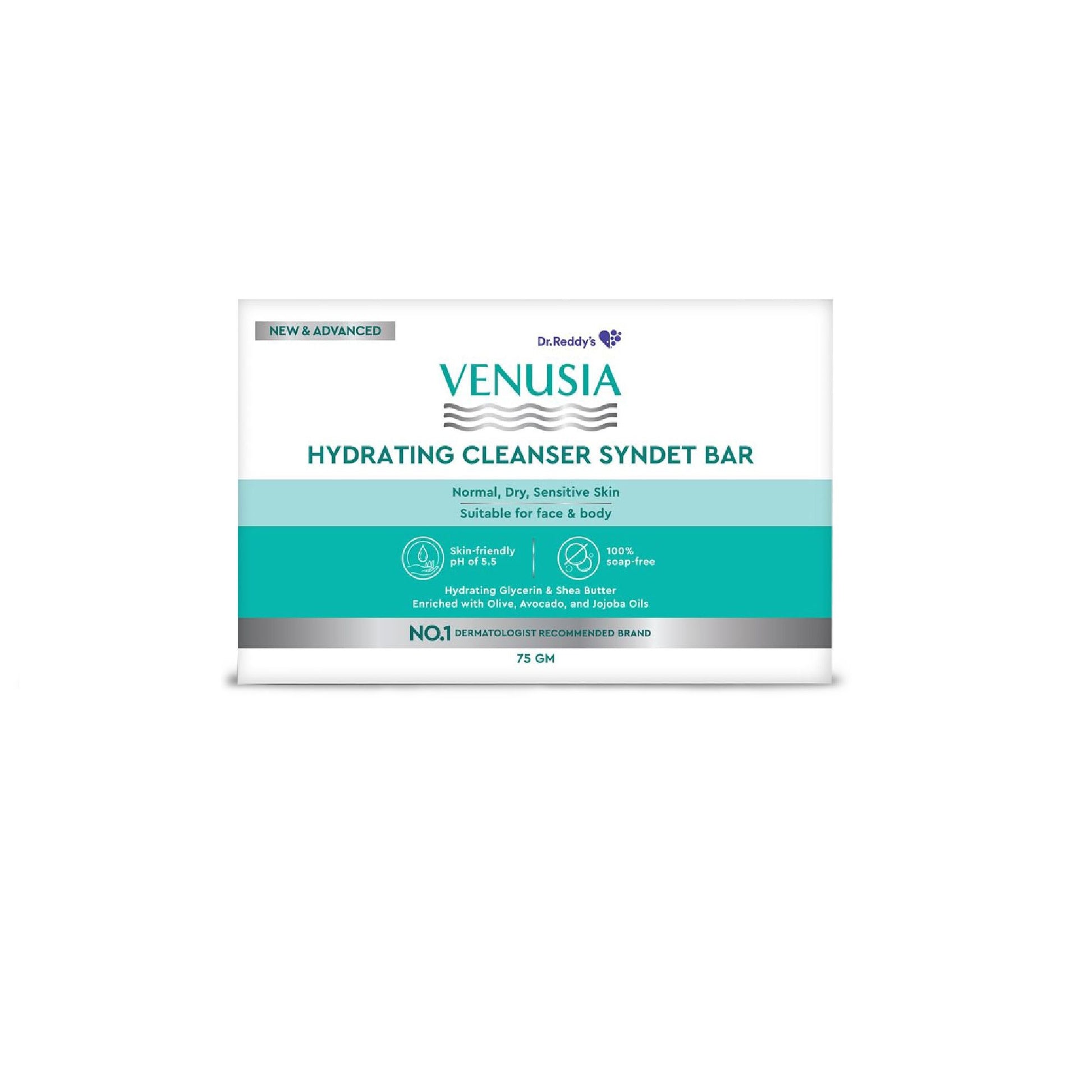 Venusia Hydrating Cleanser Syndet Bar