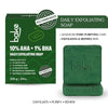 BAKE 10% AHA + 1% BHA Soap For Clogged Pores, Exfoliation & Strawberry Skin - Pack of 2
