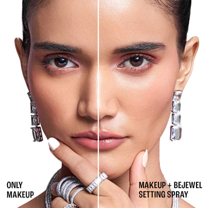 Lakme Be-Jewel Luminous Setting Spray - Weightless Mist, Up to 16 Hr Lock in, Alcohol Free