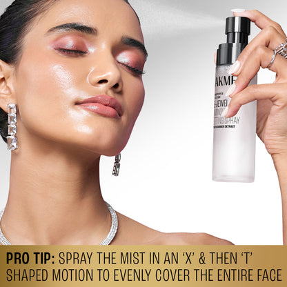 Lakme Be-Jewel Luminous Setting Spray - Weightless Mist, Up to 16 Hr Lock in, Alcohol Free