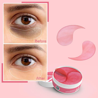 Mountainor Glutathione Hydrogel Under Eye Patch For Dark Circle & Puffiness, Korean Eye Care Patches