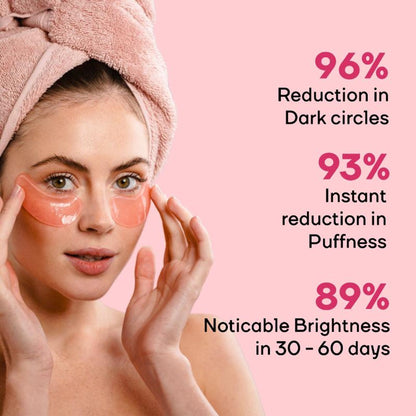 Mountainor Glutathione Hydrogel Under Eye Patch For Dark Circle & Puffiness, Korean Eye Care Patches