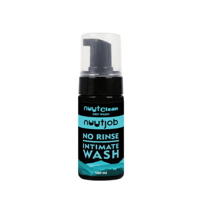 Nuutjob Nuutclean Dry Wash No Water Needed Anti-Itch, pH Balanced For Men