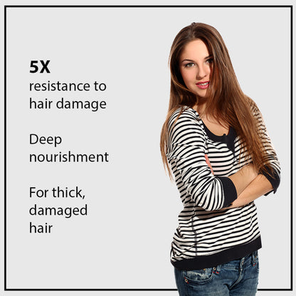 Jeva Keratin Hair Repair Spa Mask for Dry & Damaged Hair Deep Nourishing Strengthening Treatment