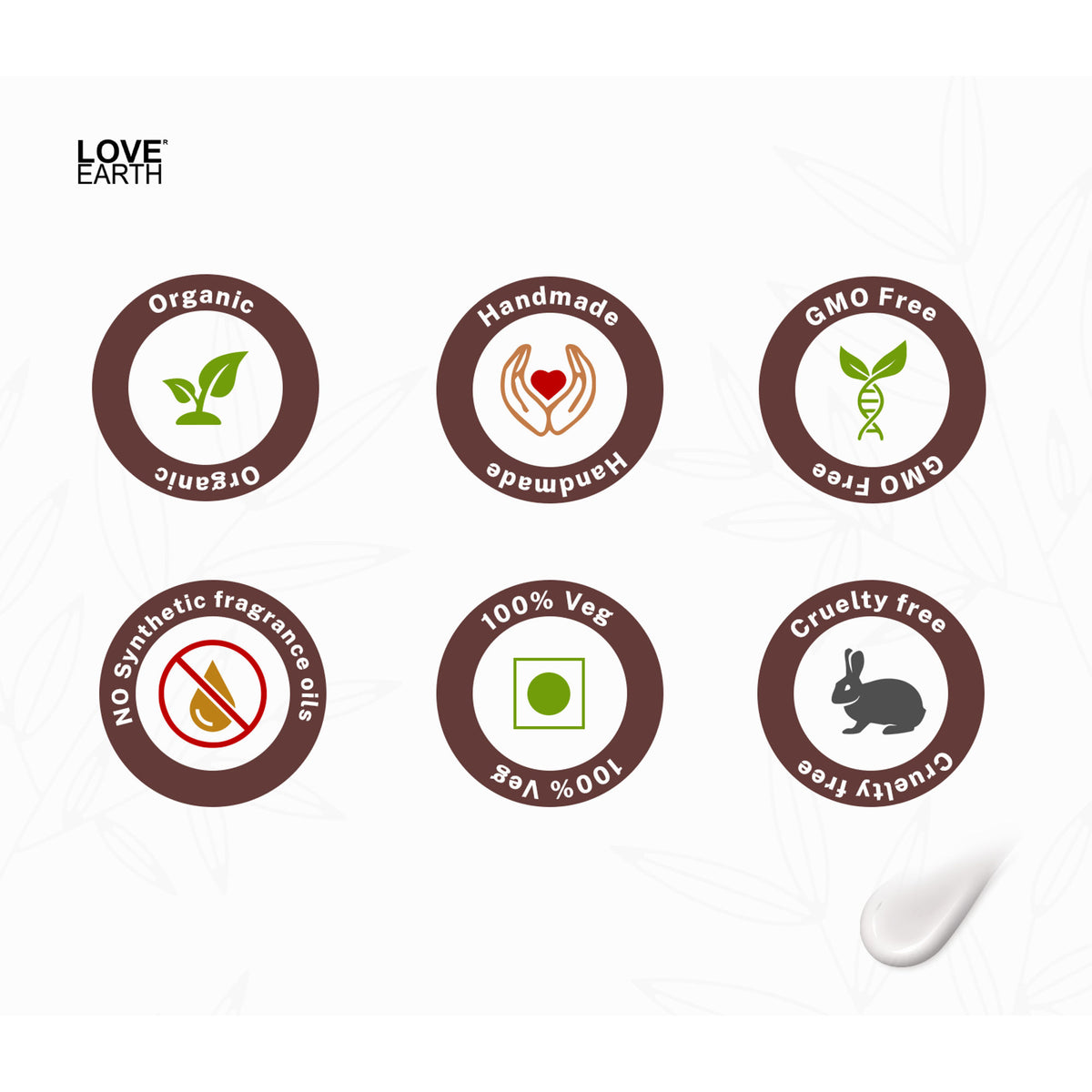 Love Earth Coconut Lip Balm for Dry & Chapped Lips with Vitamin E Shea Butter & Cocoa Butter