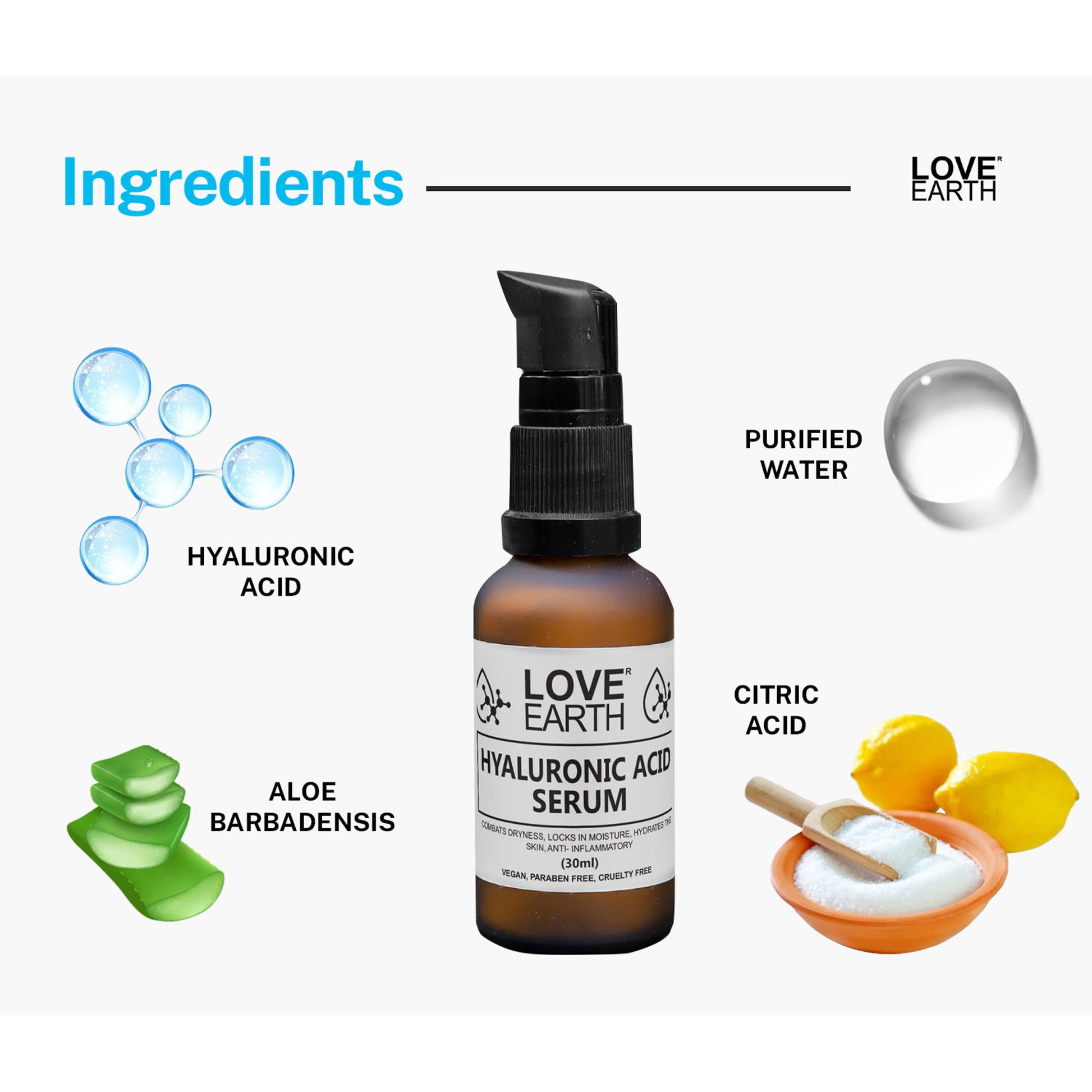 Love Earth Hyaluronic Serum