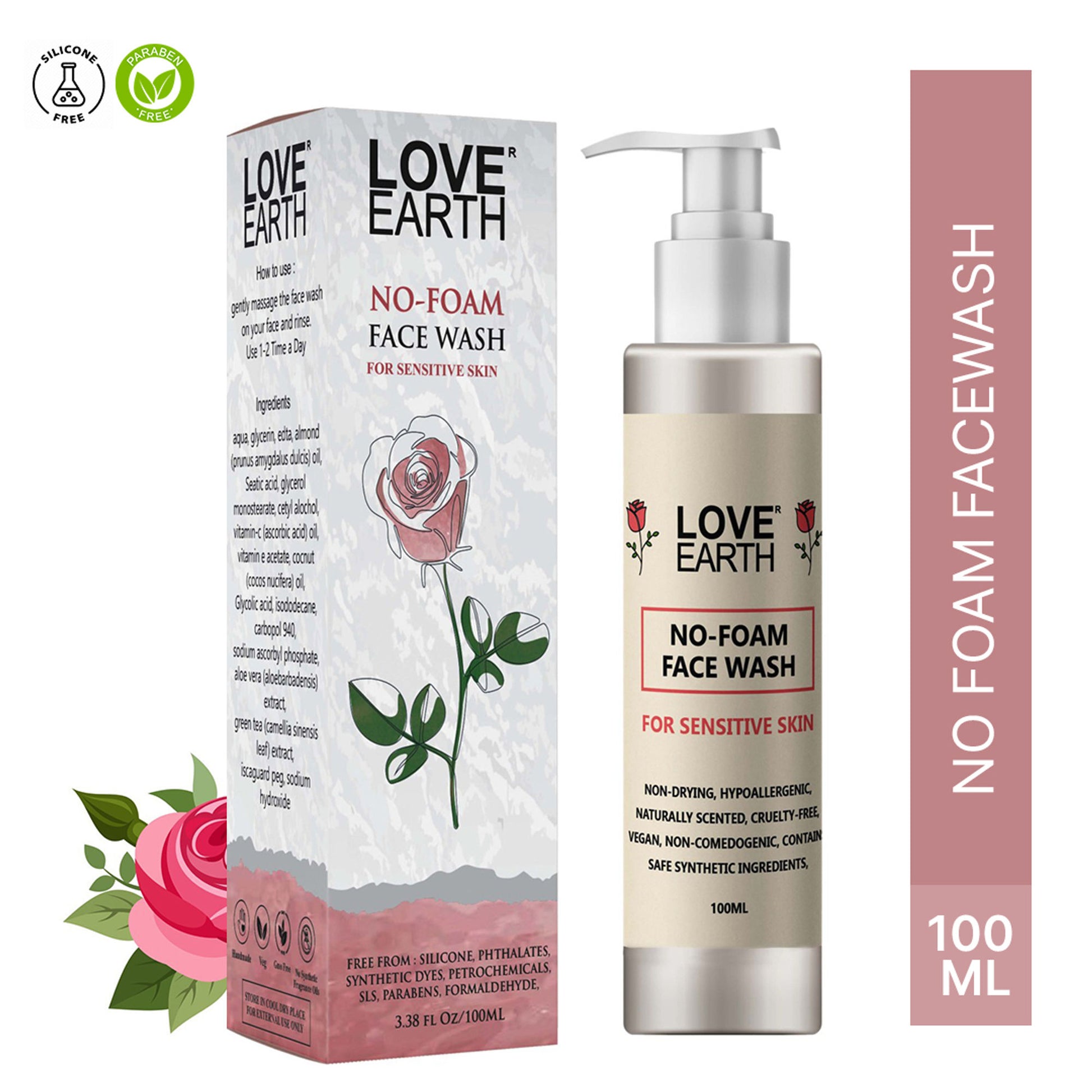 Love Earth No-foam Face Wash