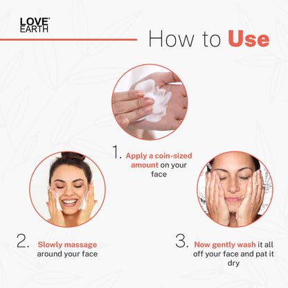 Love Earth No-foam Face Wash
