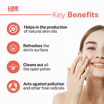 Love Earth No-foam Face Wash