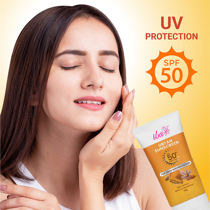 IBA Ubtan Sunscreen SPF 50 PA++++