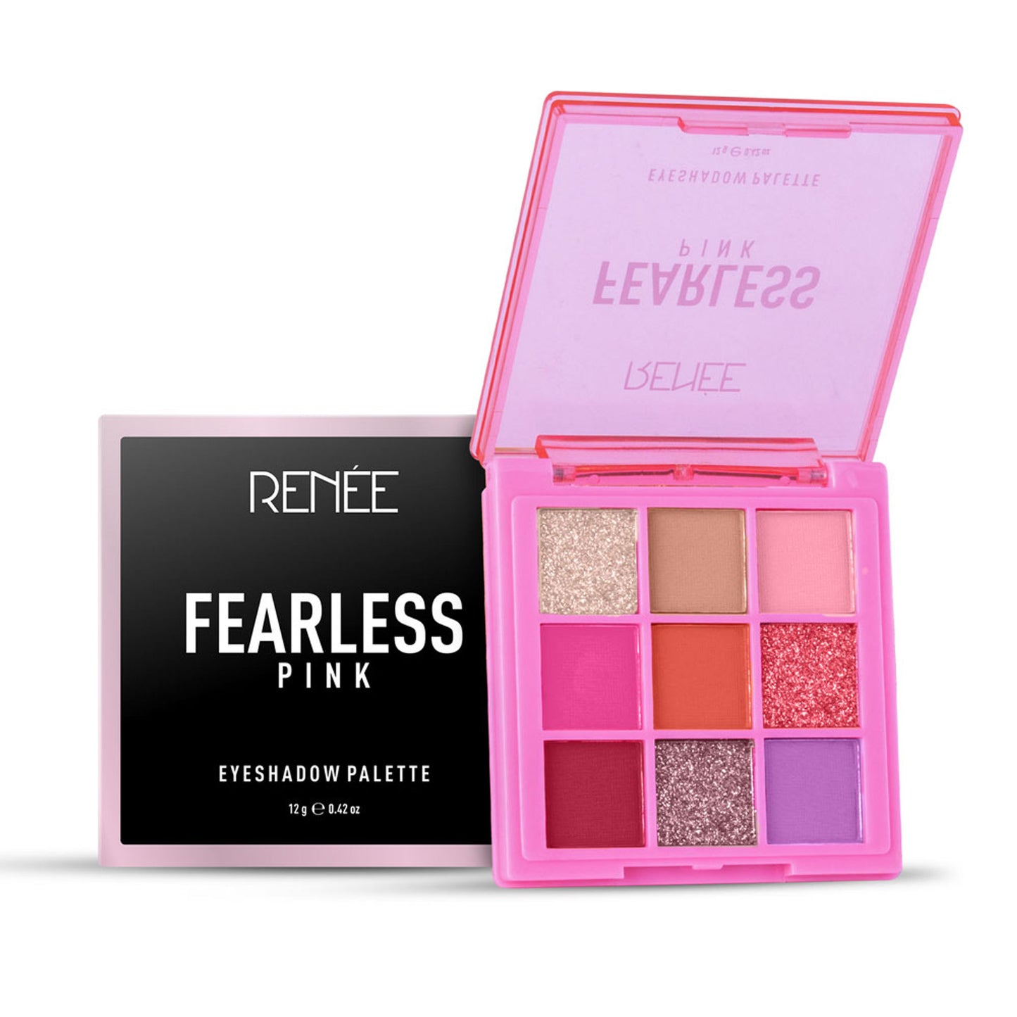 Renee Cosmetics Fearless Eyeshadow Palette - Pink