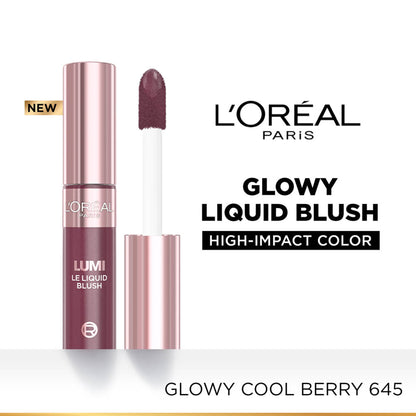 L'Oreal Paris Lumi Le Liquid Blush, Radiant & Glowy Finish - Blush Berry Glow