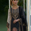 Indyancart IE Floral Printed Sweetheart Neck Mirror Work Straight Kurta With Palazzos & Dupatta